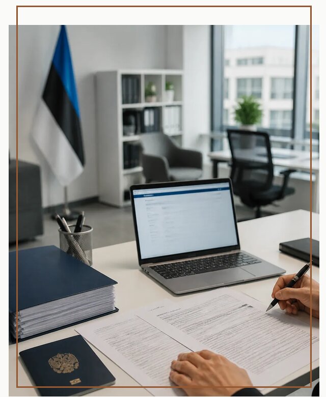 Оформление ВНЖ в Эстонии для переезда и легального проживания в Кумертау